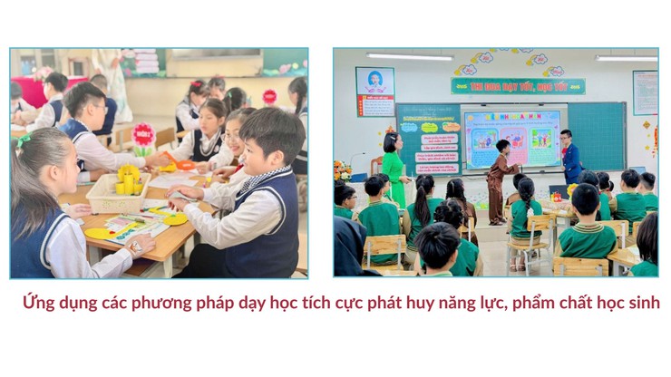 Gương điển hình tiêu biểu trong công tác giáo dục trường tiểu học Đô thị Việt Hưng.- Ảnh 2.
