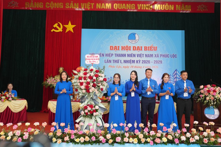 Đại hội Hội Liên hiệp Thanh niên Việt Nam xã Phúc Lộc lần thứ I, nhiệm kỳ 2026–2029- Ảnh 6.
