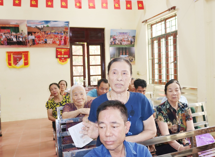 Quốc Oai đồng thuận cao trong triển khai dự án Nhà văn hóa thôn Phượng Cách 3- Ảnh 7.