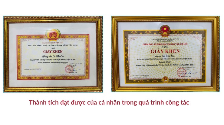 Gương điển hình tiêu biểu trong công tác giáo dục trường tiểu học Đô thị Việt Hưng.- Ảnh 3.