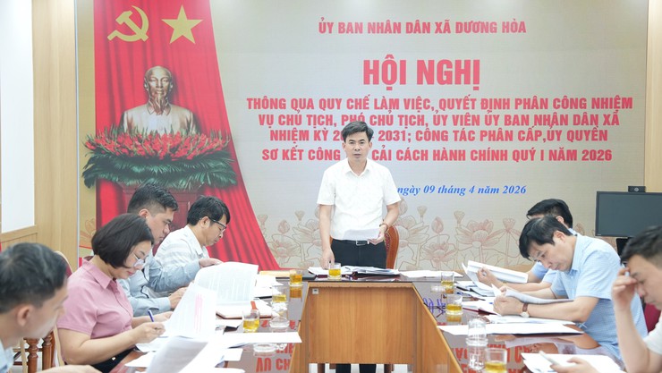 UBND xã họp giao ban thường kỳ thông qua một số nội dung trọng tâm - Ảnh 8.
