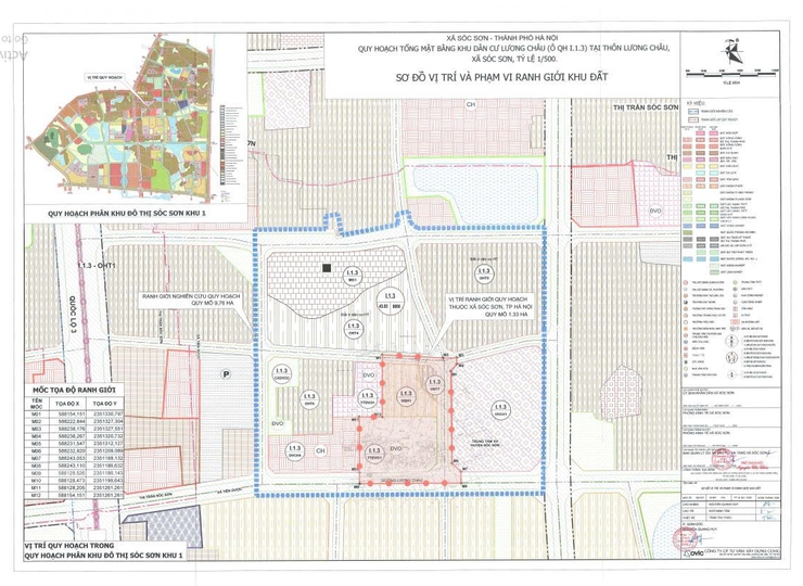 Thông báo lấy ý kiến Quy hoạch tổng mặt bằng dự án: Xây dựng hạ tầng kỹ thuật và chỉnh trang khu dân cư thôn Lương Châu (thuộc ô đât OQH1, ô quy hoạch I.1.3)- Ảnh 9.