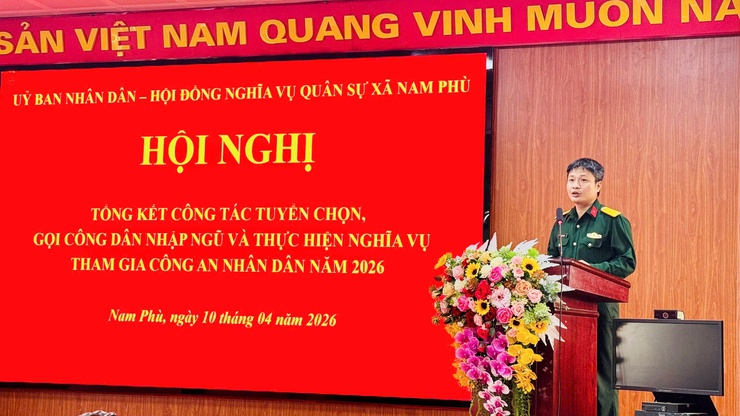 Xã Nam Phù khen thưởng 25 tập thể, cá nhân hoàn thành tốt công tác tuyển quân năm 2026- Ảnh 4.