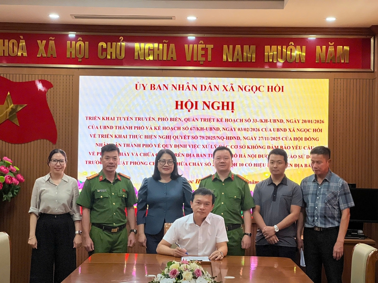 Ngọc Hồi tăng cường tuyên truyền, siết chặt quản lý phòng cháy, chữa cháy theo Nghị quyết 79- Ảnh 5.