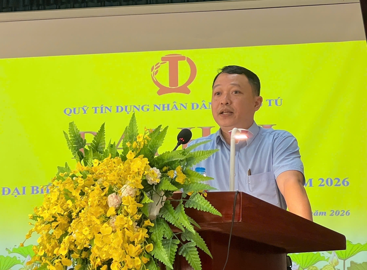 QUỸ TÍN DỤNG NHÂN DÂN TRUNG TÚ TỔ CHỨC ĐẠI HỘI ĐẠI BIỂU THÀNH VIÊN THƯỜNG NIÊN NĂM 2026.- Ảnh 1.