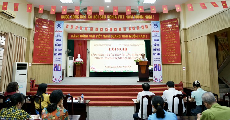 Hội nghị tập huấn, tuyên truyền phòng, chống bệnh dại động vật năm 2026- Ảnh 1.