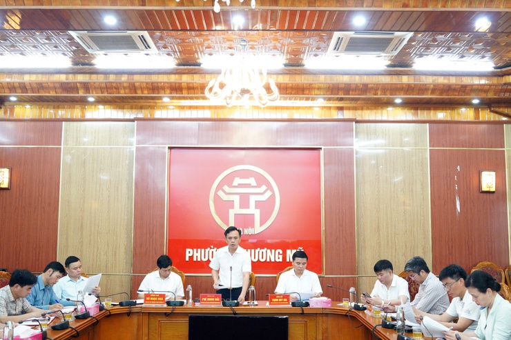 Phường Chương Mỹ đánh giá tiến độ giải phóng mặt bằng Dự án cải tạo, nâng cấp Quốc lộ 6 quý I, triển khai nhiệm vụ trọng tâm quý II năm 2026- Ảnh 2.