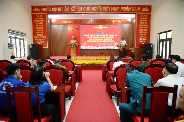 xã Hòa Phú: Hội nghị tổng kết công tác tuyển chọn, gọi công dân nhập ngũ và tuyển chọn công dân tham gia Công an nhân dân năm 2026- Ảnh 2.