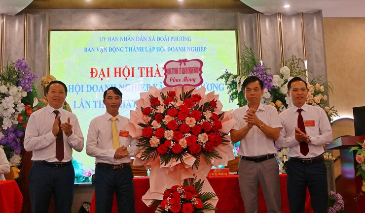 ĐẠI HỘI LẦN THỨ NHẤT HỘI DOANH NGHIỆP XÃ ĐOÀI PHƯƠNG- Ảnh 5.