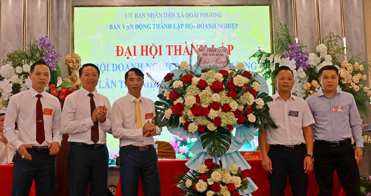 ĐẠI HỘI LẦN THỨ NHẤT HỘI DOANH NGHIỆP XÃ ĐOÀI PHƯƠNG- Ảnh 8.