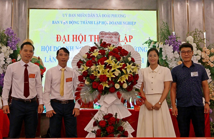 ĐẠI HỘI LẦN THỨ NHẤT HỘI DOANH NGHIỆP XÃ ĐOÀI PHƯƠNG- Ảnh 12.