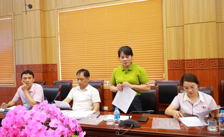 Ban đại diện Hội đồng quản trị NHCSXH xã Suối Hai tổ chức hội nghị quý I năm 2026- Ảnh 7.