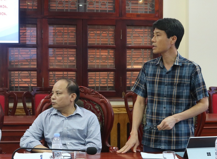 Đảng ủy xã Mỹ Đức tổ chức hội nghị giao ban thực hiện Nghị quyết 57 quý I năm 2026, triển khai nhiệm vụ quý II năm 2026.- Ảnh 4.