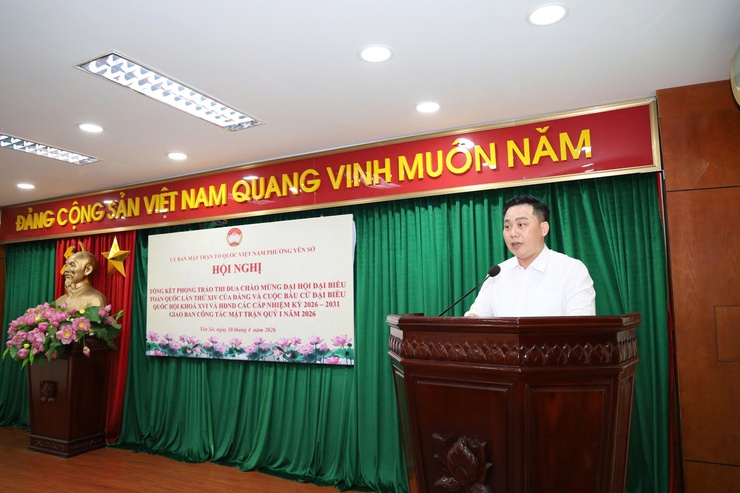 Ủy ban MTTQ Việt Nam phường Yên Sở trao tặng cho 22 tập thể và 37 cá nhân đã có thành tích xuất sắc...- Ảnh 3.