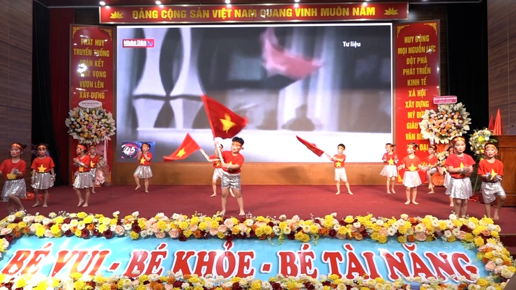 Xã Mỹ Đức sôi động Hội thi “Vũ điệu thể thao măng non”- Ảnh 6.