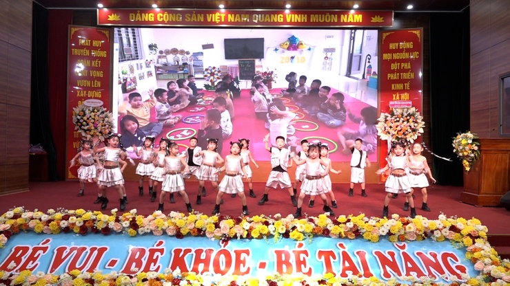 Xã Mỹ Đức sôi động Hội thi “Vũ điệu thể thao măng non”- Ảnh 11.