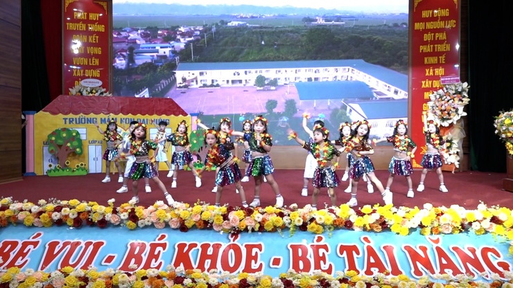 Xã Mỹ Đức sôi động Hội thi “Vũ điệu thể thao măng non”- Ảnh 14.