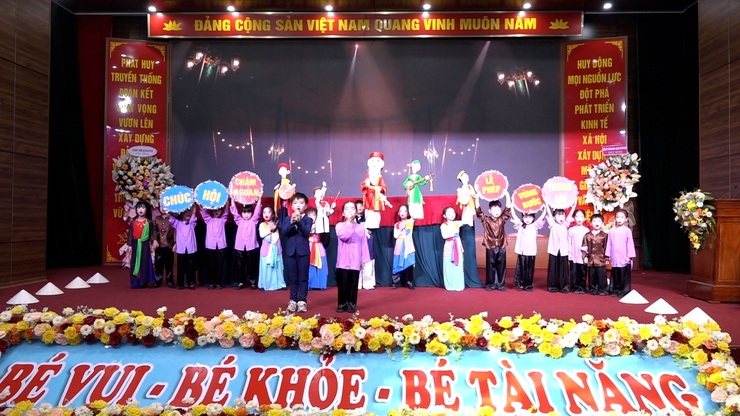 Xã Mỹ Đức sôi động Hội thi “Vũ điệu thể thao măng non”- Ảnh 16.