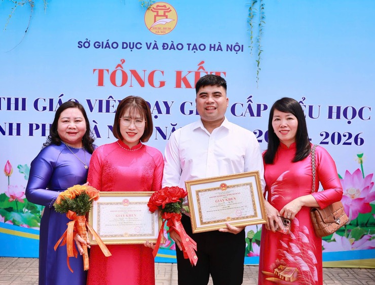 Sơn Tây đạt thành tích cao tại Hội thi Giáo viên dạy giỏi cấp Tiểu học thành phố Hà Nội năm học 2025-2026- Ảnh 3.