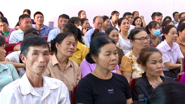 Ủy ban MTTQ Việt Nam xã Thư Lâm tổ chức Diễn đàn “Lắng nghe ý kiến Nhân dân” tại cụm địa bàn số 05- Ảnh 9.