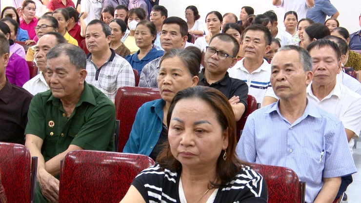 Ủy ban MTTQ Việt Nam xã Thư Lâm tổ chức Diễn đàn “Lắng nghe ý kiến Nhân dân” tại cụm địa bàn số 05- Ảnh 4.