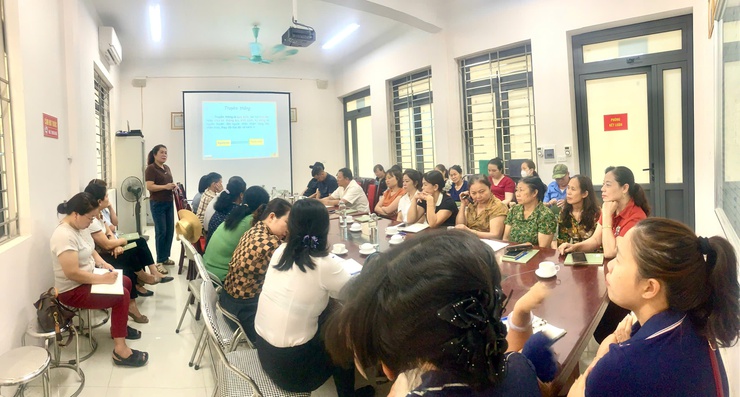 Trạm Y tế xã Phú Nghĩa tập huấn nâng cao kỹ năng truyền thông giáo dục sức khỏe năm 2026- Ảnh 1.