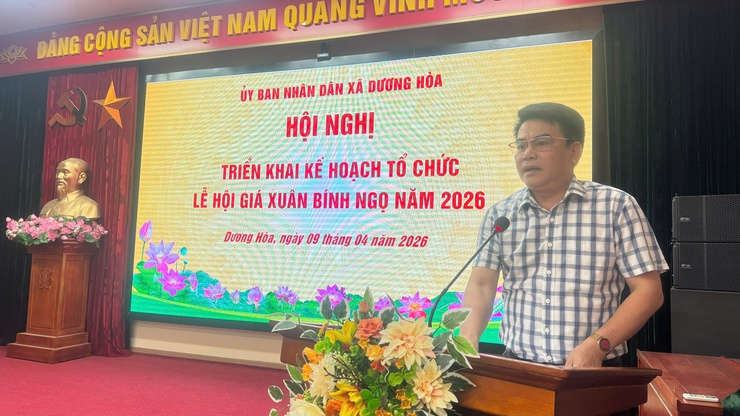 Hội nghị triển khai kế hoạch tổ chức Lễ hội Giá Xuân Bính Ngọ năm 2026- Ảnh 5.