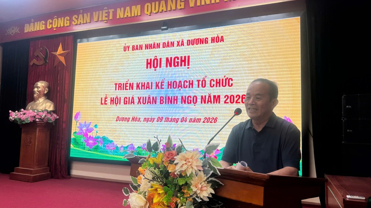 Hội nghị triển khai kế hoạch tổ chức Lễ hội Giá Xuân Bính Ngọ năm 2026- Ảnh 3.