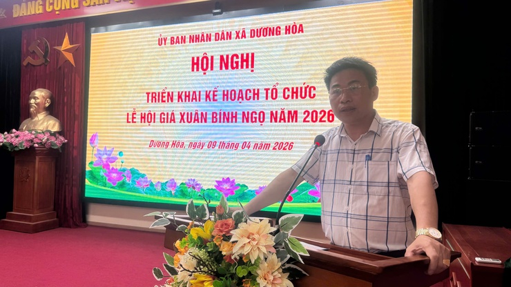 Hội nghị triển khai kế hoạch tổ chức Lễ hội Giá Xuân Bính Ngọ năm 2026- Ảnh 4.