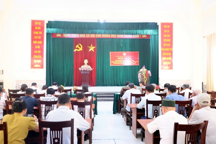 Uỷ ban MTTQ xã Hòa Phú:  Tổ chức Hội nghị sơ kết công tác Mặt trận quý I năm 2026, triển khai nhiều nhiệm vụ trọng tâm- Ảnh 1.