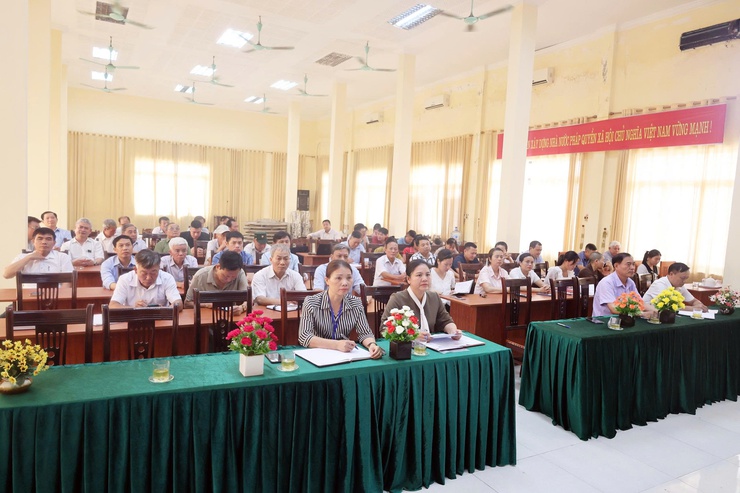 Uỷ ban MTTQ xã Hòa Phú:  Tổ chức Hội nghị sơ kết công tác Mặt trận quý I năm 2026, triển khai nhiều nhiệm vụ trọng tâm- Ảnh 2.