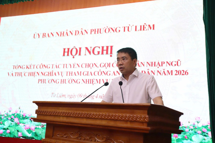 Tổng kết công tác tuyển chọn, gọi công dân nhập ngũ và thực hiện nghĩa vụ tham gia Công an nhân dân năm 2026- Ảnh 2.
