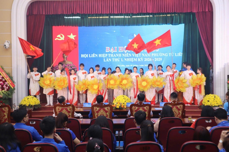 Đại hội Đại biểu Hội Liên hiệp Thanh niên Việt Nam phường Từ Liêm lần thứ I, nhiệm kỳ 2026-2029- Ảnh 1.