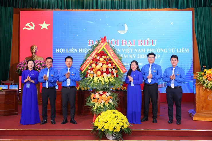 Đại hội Đại biểu Hội Liên hiệp Thanh niên Việt Nam phường Từ Liêm lần thứ I, nhiệm kỳ 2026-2029- Ảnh 3.
