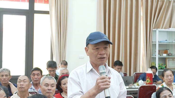 MTTQ xã Thư Lâm tổ chức Diễn đàn “Lắng nghe ý kiến Nhân dân” tại Cụm địa bàn số 2- Ảnh 6.