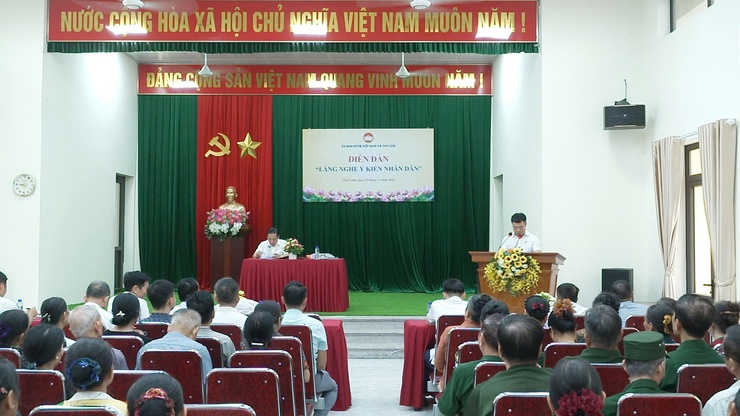 MTTQ xã Thư Lâm tổ chức Diễn đàn “Lắng nghe ý kiến Nhân dân” tại Cụm địa bàn số 2- Ảnh 2.