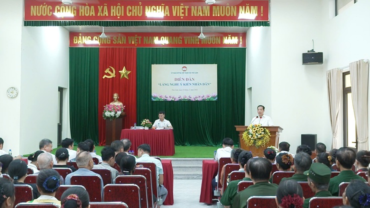 MTTQ xã Thư Lâm tổ chức Diễn đàn “Lắng nghe ý kiến Nhân dân” tại Cụm địa bàn số 2- Ảnh 8.