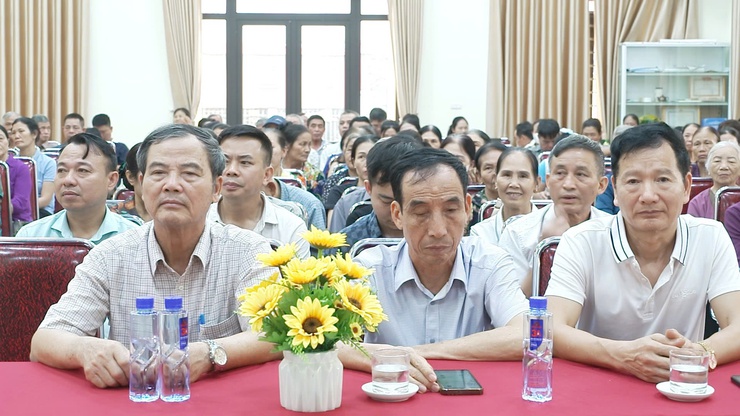 MTTQ xã Thư Lâm tổ chức Diễn đàn “Lắng nghe ý kiến Nhân dân” tại Cụm địa bàn số 2- Ảnh 3.