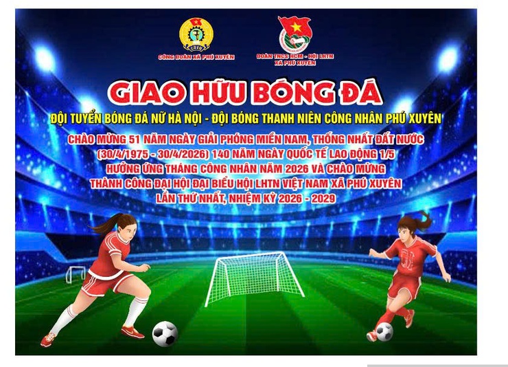 Kế hoạch giao lưu bóng đá với Đội bóng đá nữ Hà Nội- Ảnh 1.