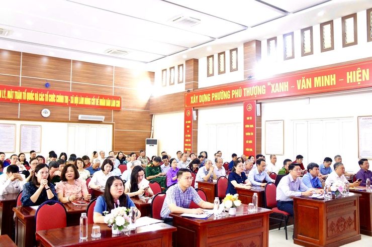 Phường Phú Thượng triển khai các Đề án trong Chương trình số 01, nâng cao năng lực lãnh đạo và xây dựng hệ thống chính trị vững mạnh- Ảnh 1.