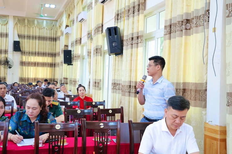 Phú Nghĩa giao ban đánh giá kết quả thực hiện nhiệm vụ Quý I; triển khai phương hướng, nhiệm vụ 09 tháng cuối năm 2026- Ảnh 7.