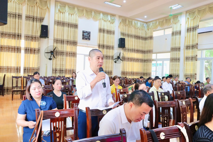 Phú Nghĩa giao ban đánh giá kết quả thực hiện nhiệm vụ Quý I; triển khai phương hướng, nhiệm vụ 09 tháng cuối năm 2026- Ảnh 9.