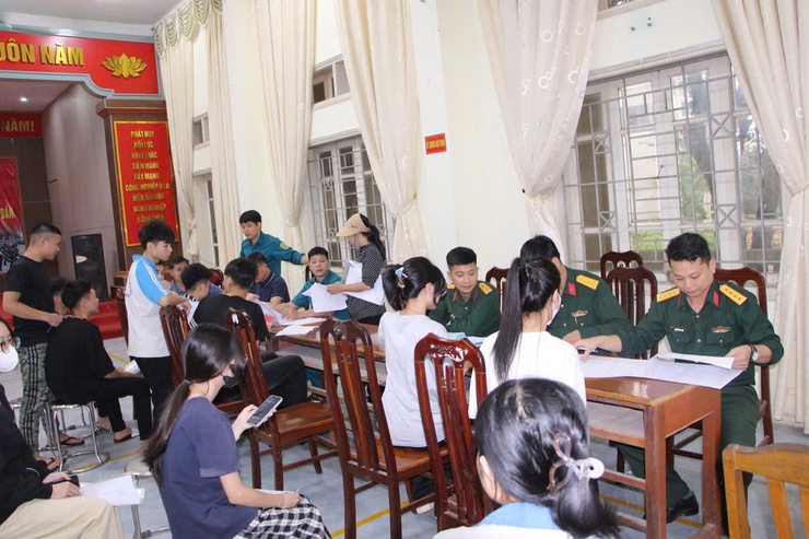 Phú Nghĩa : Tổ chức đăng ký nghĩa vụ quân sự lần đầu, dân quân tự vệ năm 2026 các thôn thuộc cụm Đông Sơn, Thanh Bình - Ảnh 9.