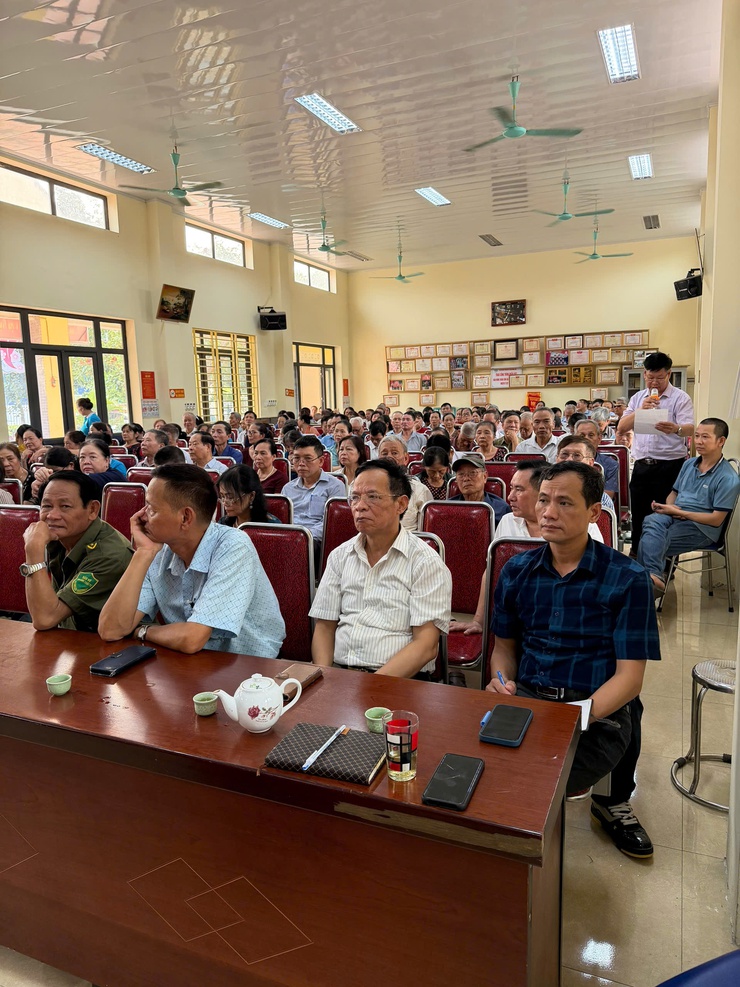 MTTQ xã Thư Lâm tổ chức Diễn đàn “Lắng nghe ý kiến Nhân dân” tại Cụm địa bàn số 1- Ảnh 3.