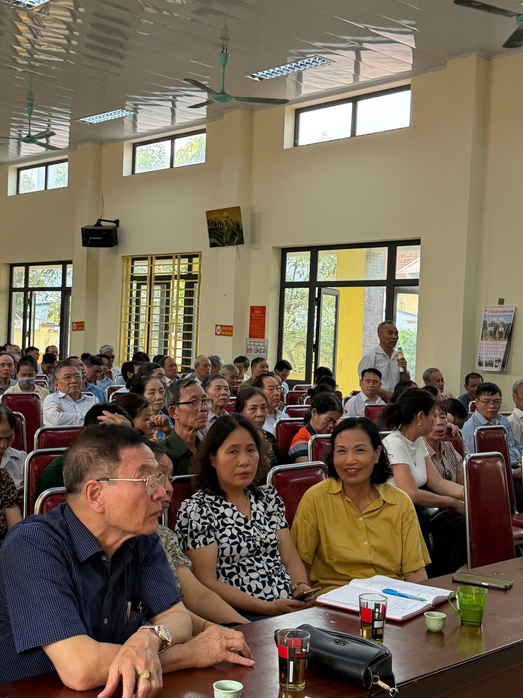 MTTQ xã Thư Lâm tổ chức Diễn đàn “Lắng nghe ý kiến Nhân dân” tại Cụm địa bàn số 1- Ảnh 4.