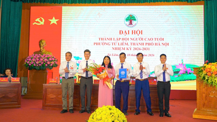 Phường Từ Liêm tổ chức Đại hội thành lập Hội Người cao tuổi nhiệm kỳ 2026-2031

- Ảnh 7.
