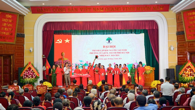 Phường Từ Liêm tổ chức Đại hội thành lập Hội Người cao tuổi nhiệm kỳ 2026-2031

- Ảnh 8.