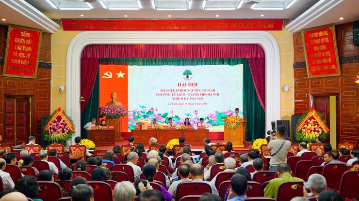 Phường Từ Liêm tổ chức Đại hội thành lập Hội Người cao tuổi nhiệm kỳ 2026-2031

- Ảnh 3.