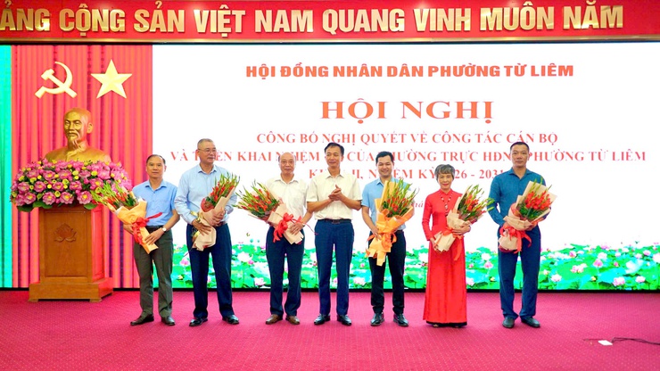  HĐND Phường Từ Liêm tổ chức hội nghị công bố nghị quyết về công tác cán bộ của HĐND phường nhiệm kỳ 2026-2031- Ảnh 3.