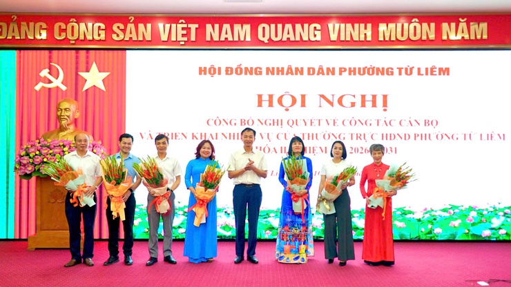  HĐND Phường Từ Liêm tổ chức hội nghị công bố nghị quyết về công tác cán bộ của HĐND phường nhiệm kỳ 2026-2031- Ảnh 5.